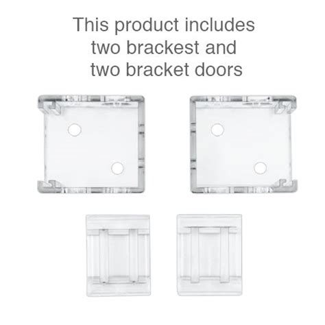 clip in plastic box mounting brackets for 1 mini blinds|installing mini blinds inside mount.